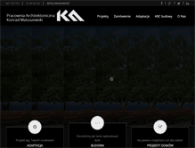 Tablet Screenshot of konradmatuszewski.pl